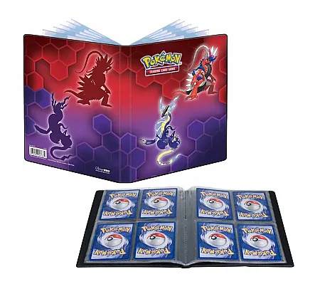 ULTRA PRO - KORAIDON & MIRAIDON 4-POCKET POKEMON PORTFOLIO ALBUM