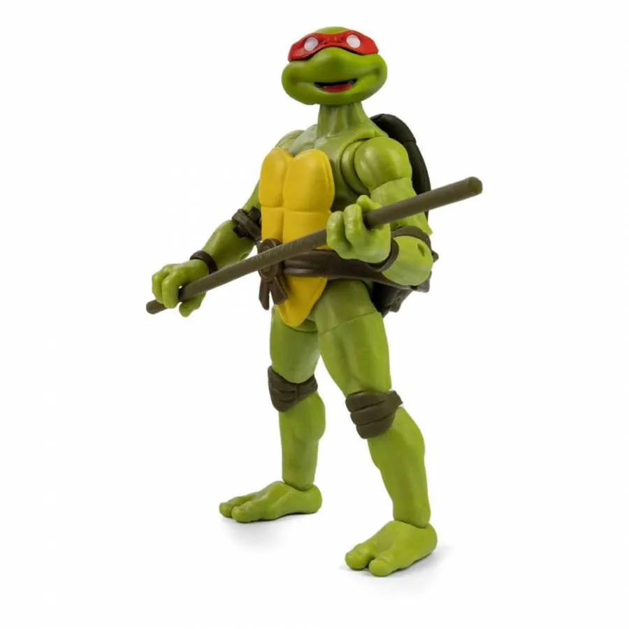 TEENAGE MUTANT NINJA TURTLES BST AXN X IDW ACTION FIGURE & COMIC BOOK DONATELLO EXCLUSIVE 13 CM