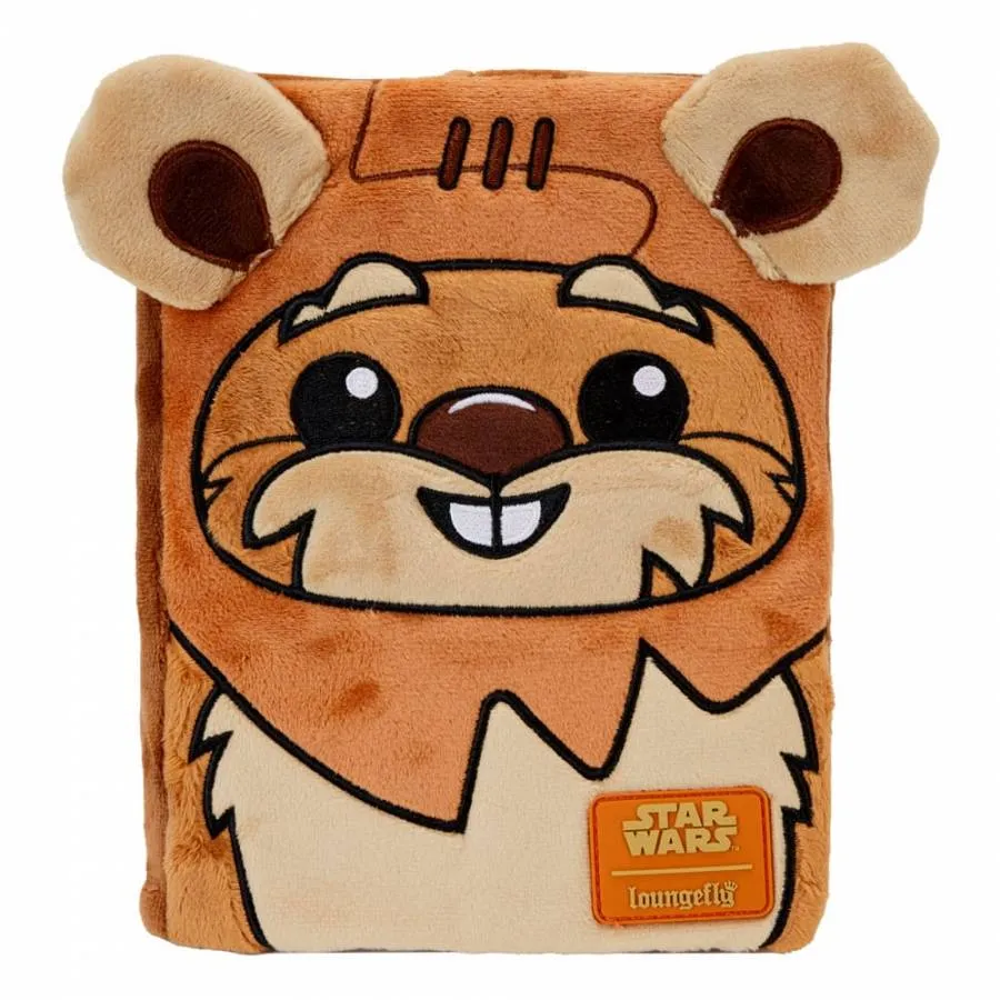STAR WARS BY LOUNGEFLY PLUSH NOTEBOOK RETURN OF THE JEDI EWOK