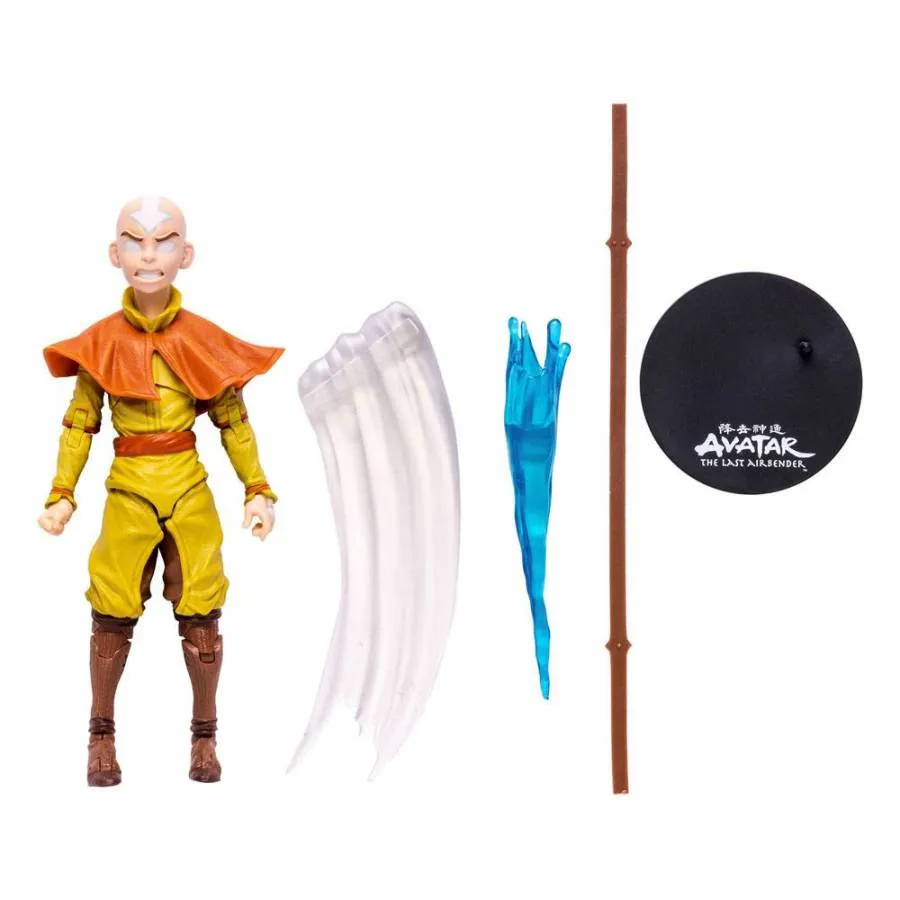 AVATAR: THE LAST AIRBENDER ACTION FIGURE AANG AVATAR STATE (GOLD LABEL) 18 CM
