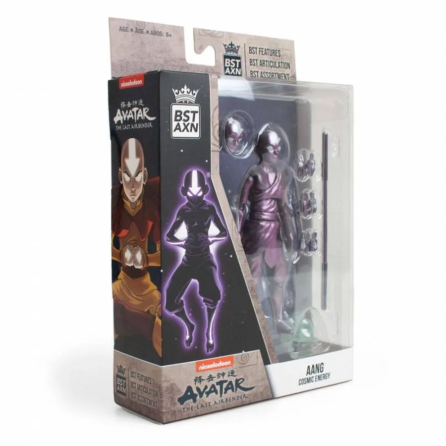 AVATAR: THE LAST AIRBENDER BST AXN ACTION FIGURE AANG COSMIC ENERGY 13 CM
