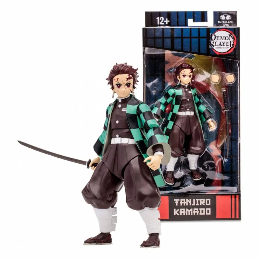 DEMON SLAYER: KIMETSU NO YAIBA ACTION FIGURE TANJIRO KAMADO (RUI BATTLE VARIANT) 18 CM