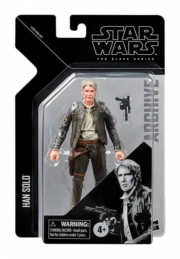 STAR WARS EPISODE VII BLACK SERIES ARCHIVE ACTION FIGURE 2022 HAN SOLO 15 CM