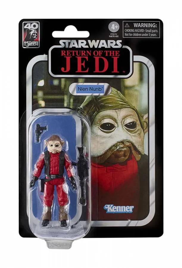 STAR WARS EPISODE VI 40TH ANNIVERSARY VINTAGE COLLECTION ACTION FIGURE NIEN NUNB 10 CM