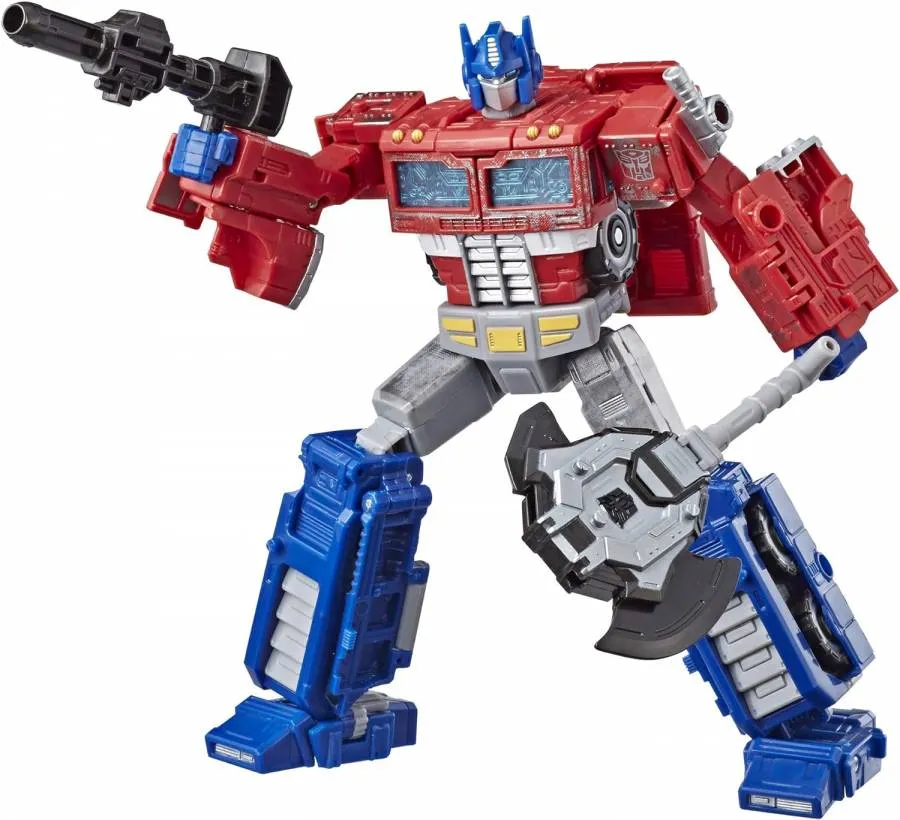 TRANSFORMERS GENERATIONS WAR FOR CYBERTRON: SIEGE VOYAGER CLASS WFC-S11 OPTIMUS PRIME ACTION FIGURE 18 CM