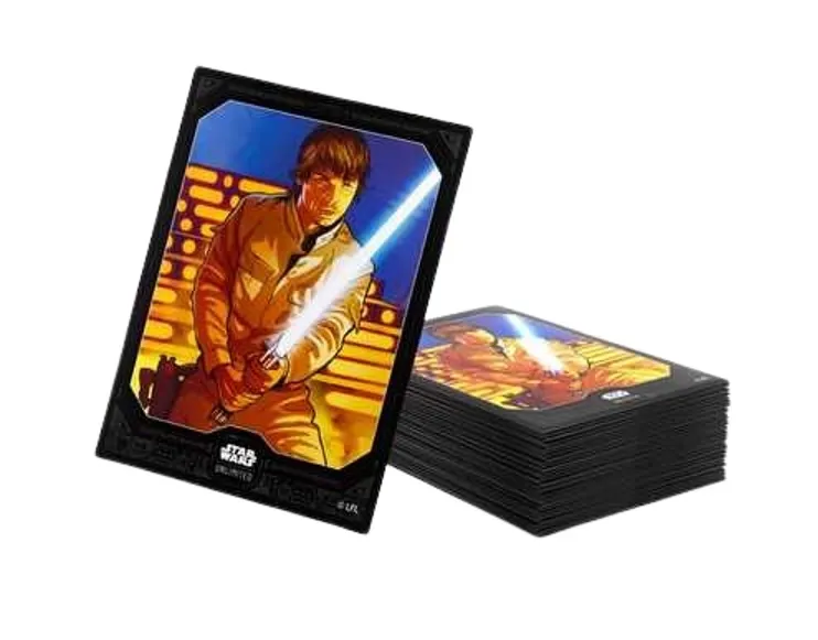 GAMEGENIC - STAR WARS: UNLIMITED ART SLEEVES DOUBLE SLEEVING PACK - LUKE SKYWALKER