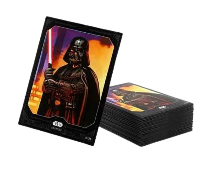 GAMEGENIC - STAR WARS: UNLIMITED ART SLEEVES DOUBLE SLEEVING PACK - DARTH VADER