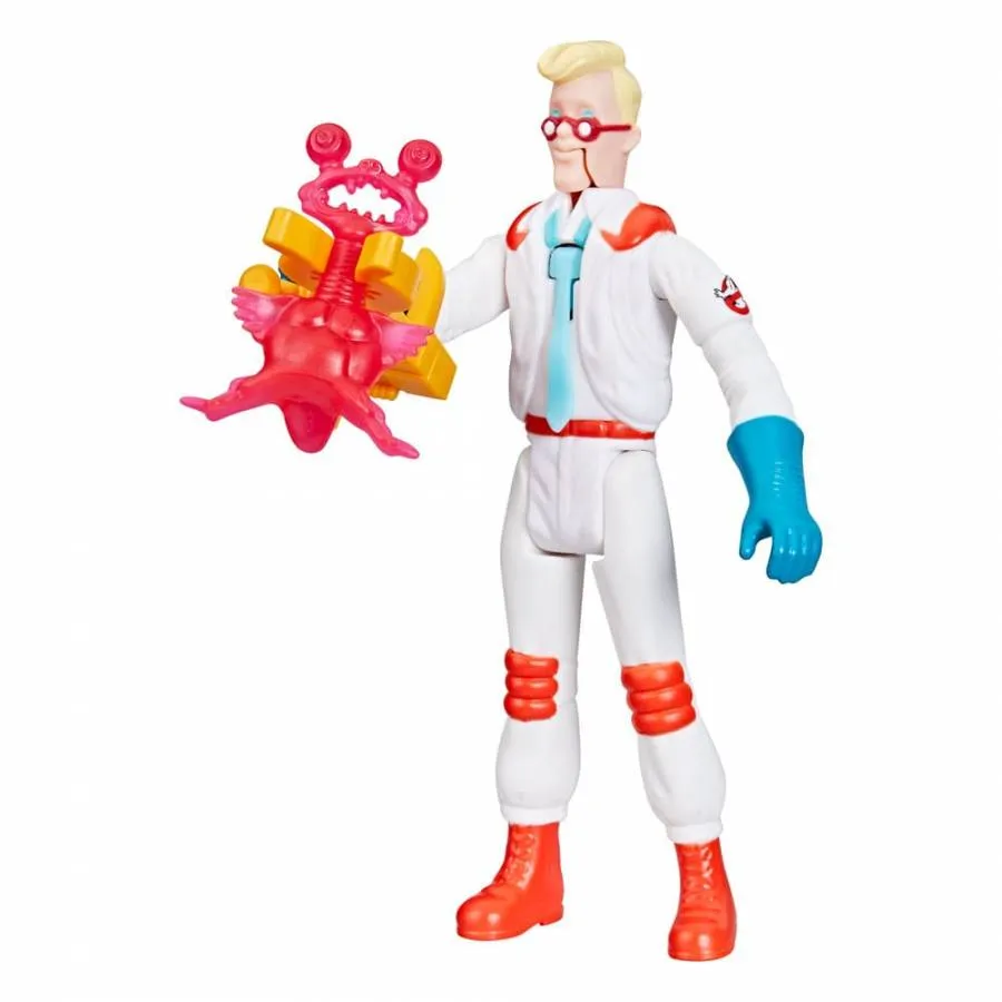 THE REAL GHOSTBUSTERS KENNER CLASSICS ACTION FIGURE EGON SPENGLER & SOAR THROAT GHOST
