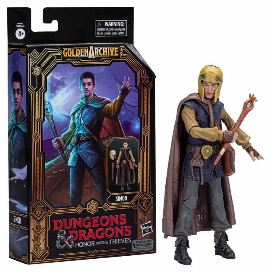 DUNGEONS & DRAGONS: HONOR AMONG THIEVES GOLDEN ARCHIVE ACTION FIGURE SIMON 15 CM