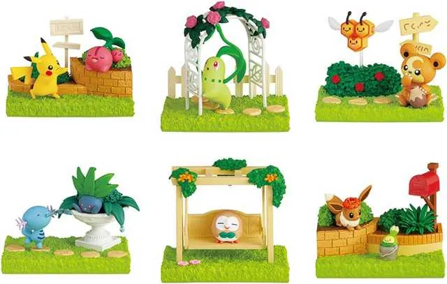 POKEMON GARDEN AFTERNOON OF SUNSHINE FILTERING THROUGH TREES BLIND BOX