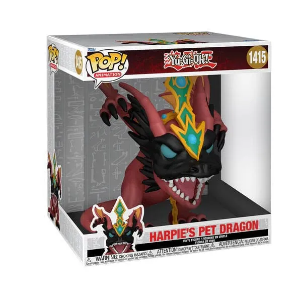 YU-GI-OH! SUPER SIZED JUMBO POP! VINYL FIGURE HARPIE'S PET DRAGON 25 CM