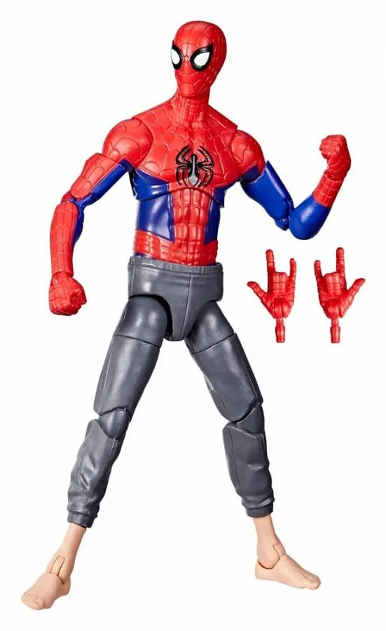 SPIDER-MAN: ACROSS THE SPIDER-VERSE MARVEL LEGENDS ACTION FIGURE PETER B. PARKER 15 CM