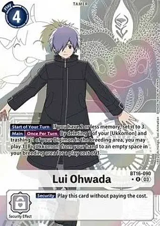 Lui Ohwada - BT16-090 - Alternate Art
