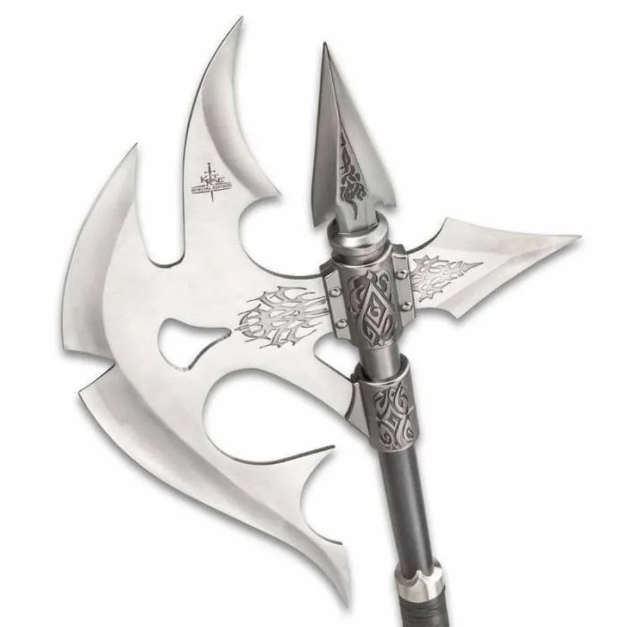 KIT RAE SWORDS OF THE ANCIENTS REPLICA 1/1 BLACK LEGION WAR AXE 91 CM