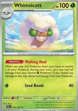 Whimsicott (TEF 015) - Rare (Foil)