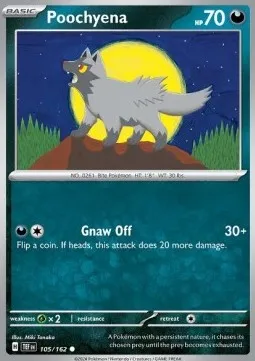 Poochyena (TEF 105) - Common (Foil)