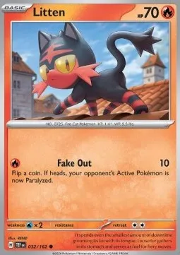 Litten (TEF 032) - Common (Foil)