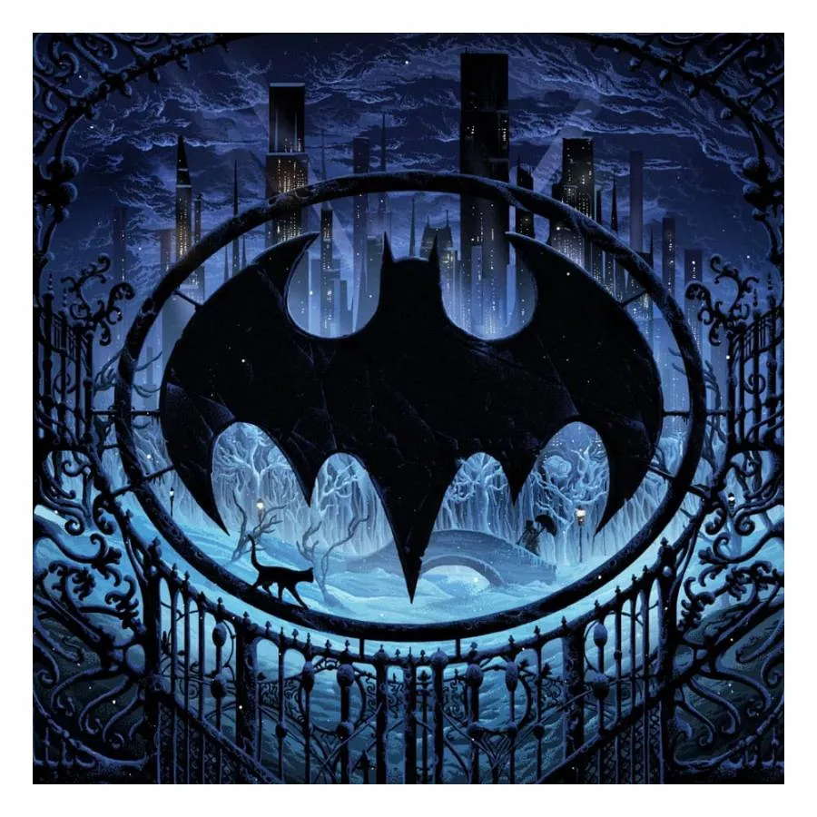 DC COMICS ORIGINAL MOTION PICTURE SOUNDTRACK BY DANNY ELFMAN BATMAN RETURNS VINYL 2XLP