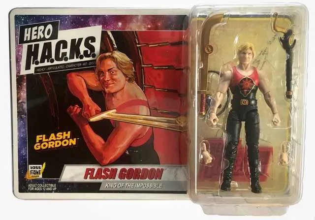 FLASH GORDON HERO H.A.C.K.S. ACTION FIGURE WAVE 01 TANK TOP FLASH