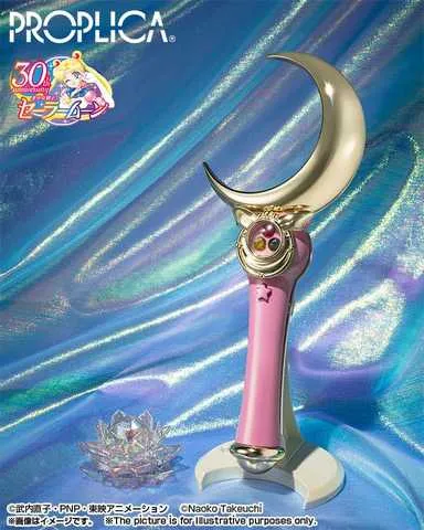 SAILOR MOON PROPLICA REPLICA 1/1 MOON STICK BRILLIANT COLOR EDITION 26 CM