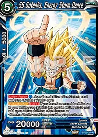 SS Gotenks, Energy Storm Dance - BT25-059 - Rare