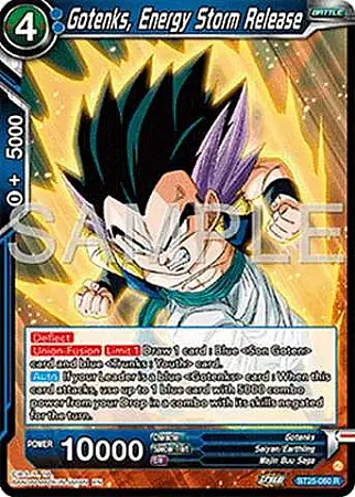 Gotenks, Energy Storm Release - BT25-060 - Rare