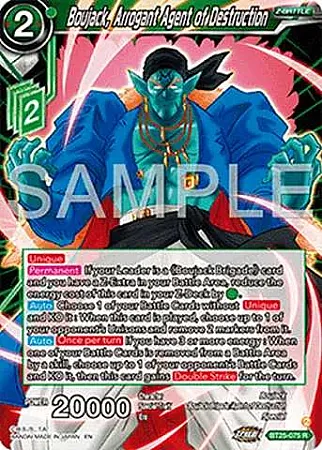 Boujack, Arrogant Agent of Destruction - BT25-075 - Rare