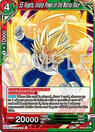 SS Vegeta, Innate Power of the Warrior Race - BT25-127 - Rare