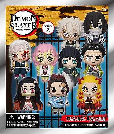 DEMON SLAYER: KIMETSU NO YAIBA PVC BLIND BAG CLIPS FIGURE (SERIES 2)