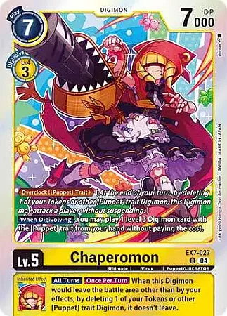 Chaperomon - EX7-027 - Rare