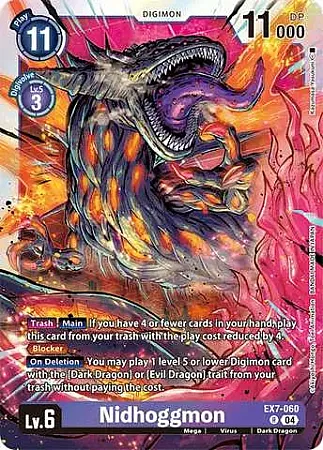 Nidhoggmon - EX7-060 - Rare