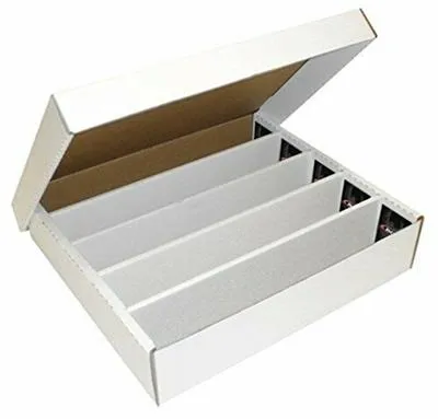 CARDBOX / FOLD-OUT BOX WITH LID FOR STORAGE OF 7.000 CARDS