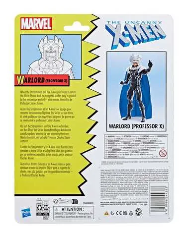 THE UNCANNY X-MEN MARVEL LEGENDS ACTION FIGURE WARLORD (PROFESSOR X) 15 CM