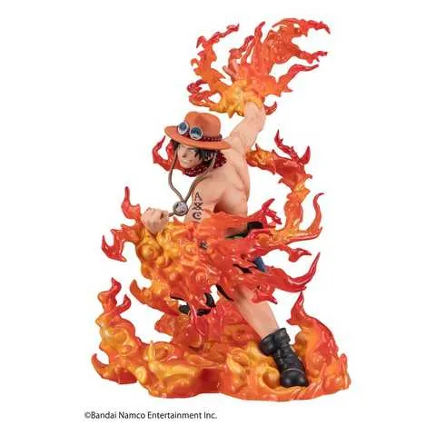 ONE PIECE FIGUARTSZERO PVC STATUE (EXTRA BATTLE) PORTGAS. D. ACE - ONE PIECE BOUNTY RUSH 5TH ANNIVERSARY - 17 CM