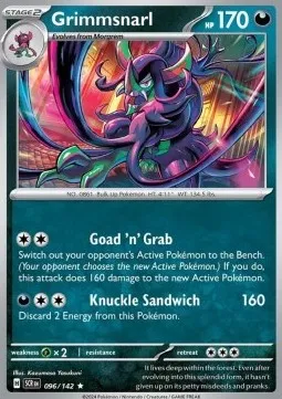 Grimmsnarl (SCR 096) - Rare