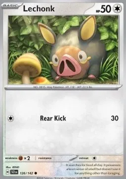 Lechonk (SCR 126) - Common (Reverse Holo)