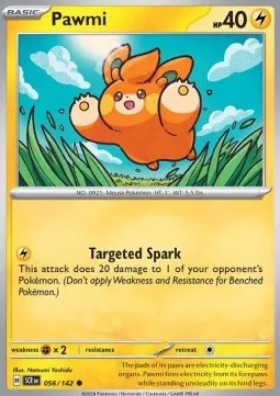 Pawmi (SCR 056) - Common (Reverse Holo)