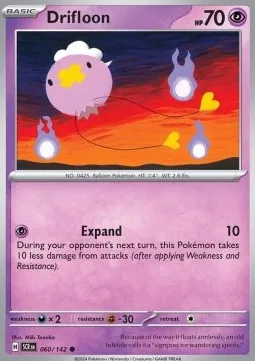 Drifloon (SCR 060) - Common (Reverse Holo)