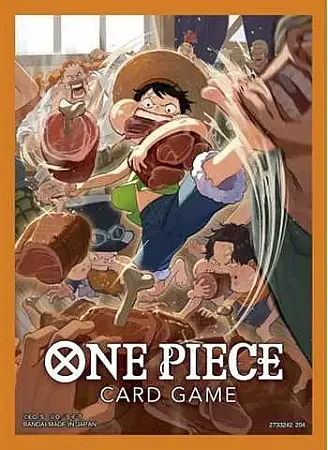 ONE PIECE CARD GAME - THE THREE BROTHERS OFFICIAL SLEEVES (70 SLEEVES)