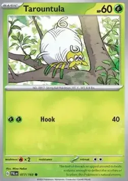 Tarountula (PAL 017) - Common (Reverse Holo)