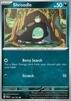 Shroodle (PAL 144) - Common (Reverse Holo)