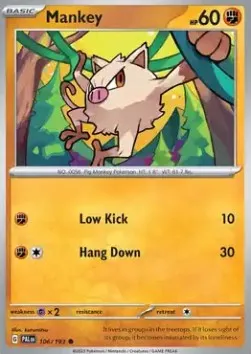 Mankey (PAL 106) - Common (Foil)