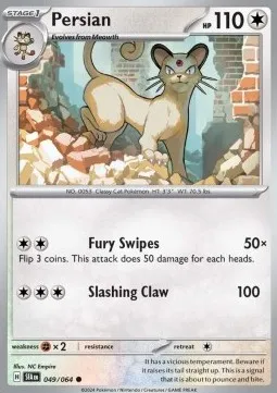 Persian (SFA 049) - Common (Reverse Holo)