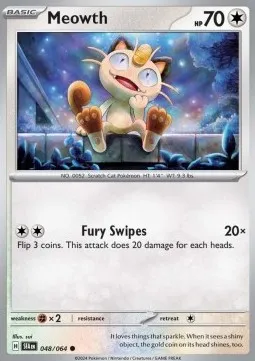 Meowth (SFA 048) - Common (Reverse Holo)