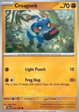 Croagunk (SFA 023) - Common (Reverse Holo)