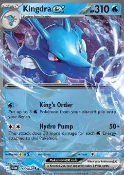 Kingdra ex (SFA 012) - Double Rare