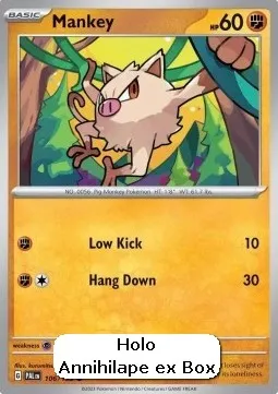 Mankey (PAL 106) - Promo Holo