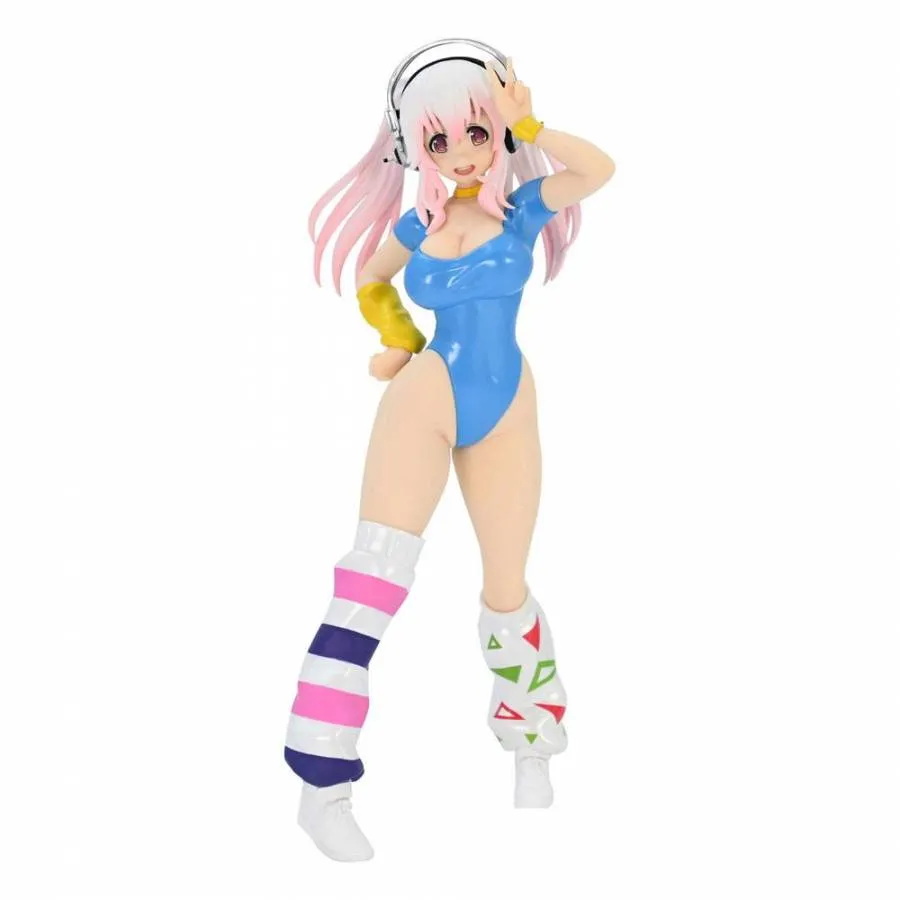 SUPER SONICO PVC STATUE SUPER SONICO CONCEPT FIGURE 80'SANOTHER COLORBLUE VER. 18 CM