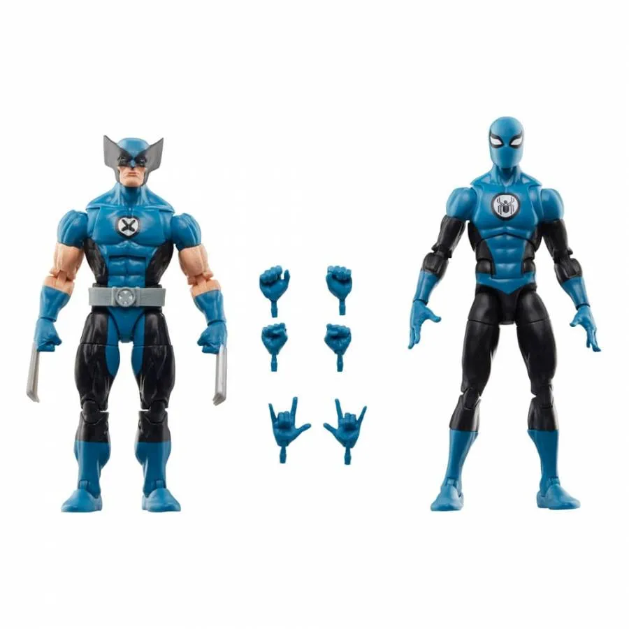 FANTASTIC FOUR MARVEL LEGENDS ACTION FIGURE 2-PACK WOLVERINE & SPIDER-MAN 15 CM