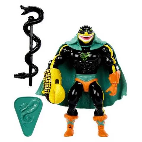 MASTERS OF THE UNIVERSE ORIGINS ACTION FIGURE SNAKE MEN: LORD GR'ASP 14 CM